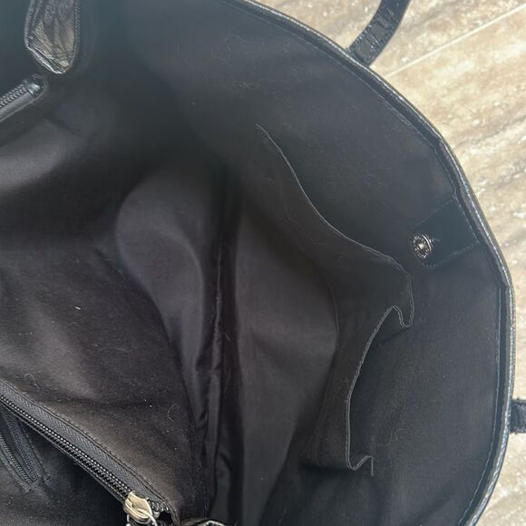 Coach signature tote bag black and gray - Picture 5 of 10